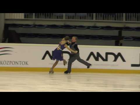 2016 Santa Claus Cup: Klara KAZDOVA / Filip STRUBL (CZE) - ID Basic Novice, American Waltz
