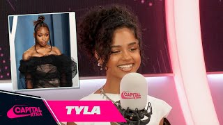 Tyla reacts to Water going viral dance challenges 