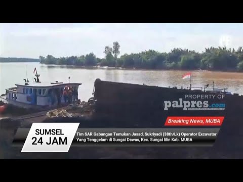 Tim SAR Gbg Temukan Jasad Sukriyadi 38 Th/LK Operator Excava