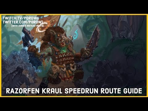 WoW Gold Farm | Razorfen Kraul Transmog Speed Run Guide.