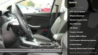 2012 Ford Focus Minneapolis Annandale MN 1417R