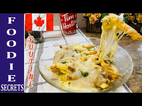How to make Perfect Poutine | Cafe Style | Authentic Canadian | Step by Step Recipe | Foodie Secrets