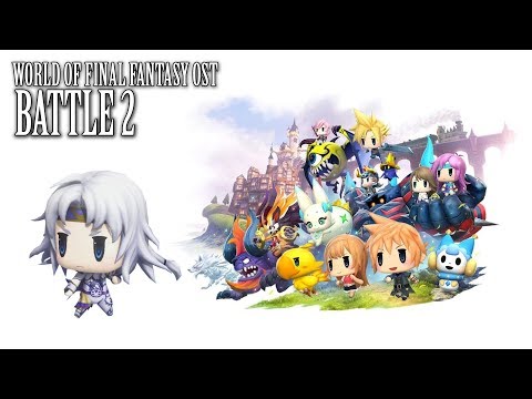 World of Final Fantasy OST FF4 Battle 2 ( Cecil's Theme )