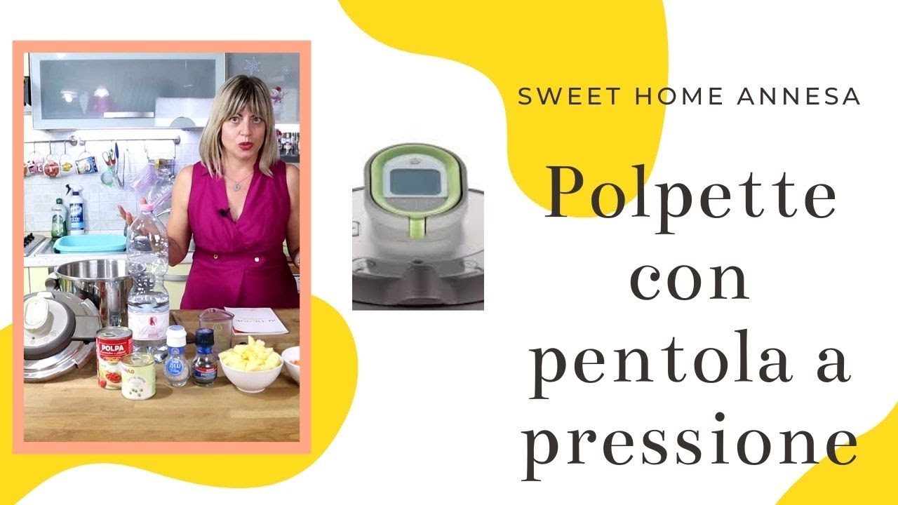 Come fare le Polpette con pentola a pressione Lagostina come si usa...