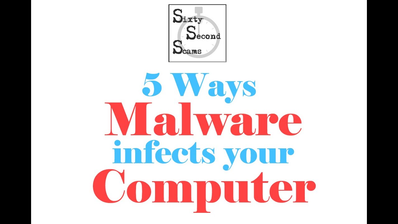 5 ways malware can infect your computer