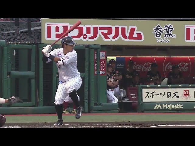 【2回表】 マリーンズ・中村が失投を逃さず先制タイムリー!! 2017/8/6 E-M