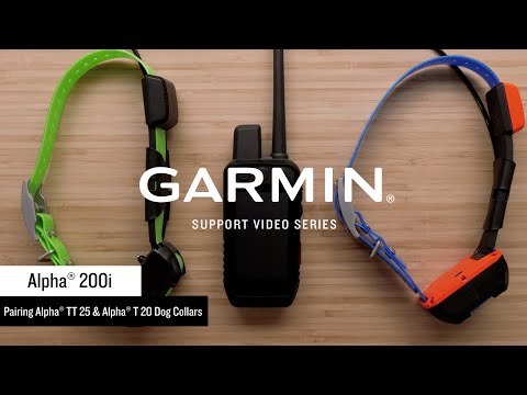 Garmin Support | Alpha® 200 Series | Pairing with an Alpha® TT 25 or T 20 Collar