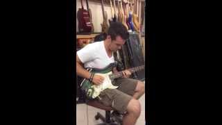 Video thumbnail for Blake Hall demos the XTS Atomic Overdrive pedal by Mark Vinciguerra