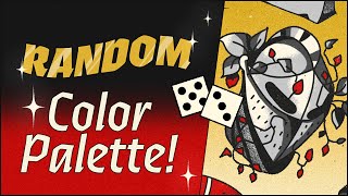 Designing with a RANDOM Color Palette! | 002