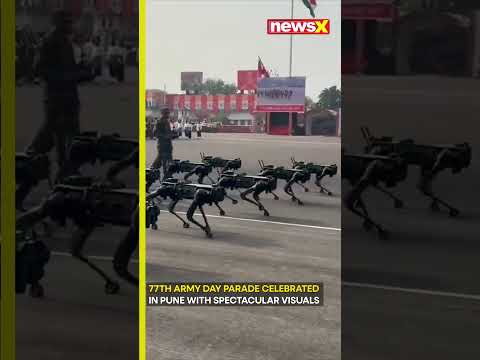 #watch: Robot Dogs in Action: Pune Celebrates with Robotic Dogs and Military Might | NewsX