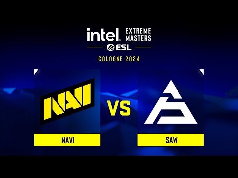 WINNER TO SEMI FINALS! NAVI vs sAw HIGHLIGHTS IEM Cologne 2024｜CS2