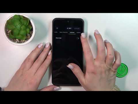 How to Customize AOD in Muviz Edge App on UleFone Armor 17 Pro - Customize Always on Display