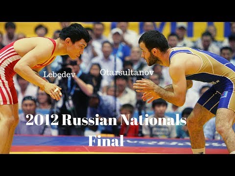 2012 Russian Nationals Wrestling Final 55 kg  Viktor Lebedev vs Jamal Otarsultanov