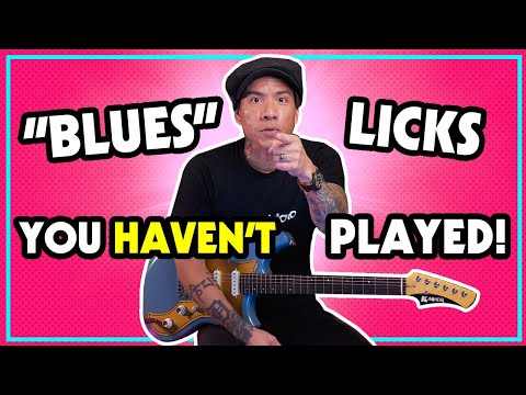 5 Unorthodox Blues Licks with TABS | Guitar Lesson - How To - Tutorial