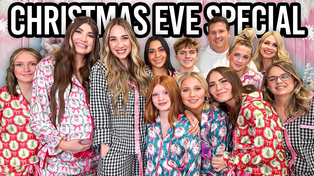 CHRISTMAS EVE SPECIAL 2024 BIG FAMILY w/ 25 PEOPLE!! 🎄
