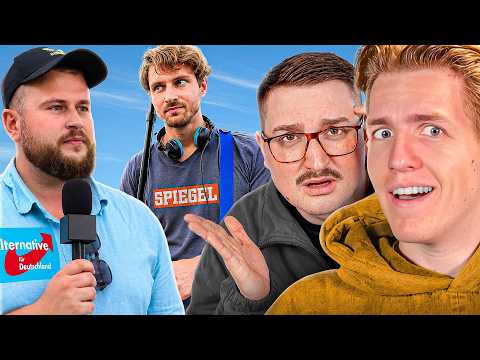 Video Thumbnail: Rechte Influencer BELÄSTIGEN Spiegel & MDR Reporter...💀🤨
