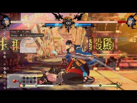 Anji mito mid-screen combo