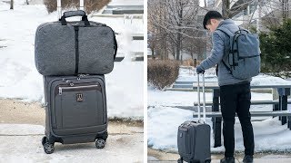 My Work Travel Bag Setup - Simple and Minimal Two Bag Carry On