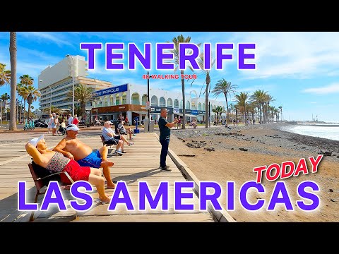 TENERIFE - LAS AMÉRICAS | What’s the Vibe in this Place? ☀️ 4K Walk TOUR