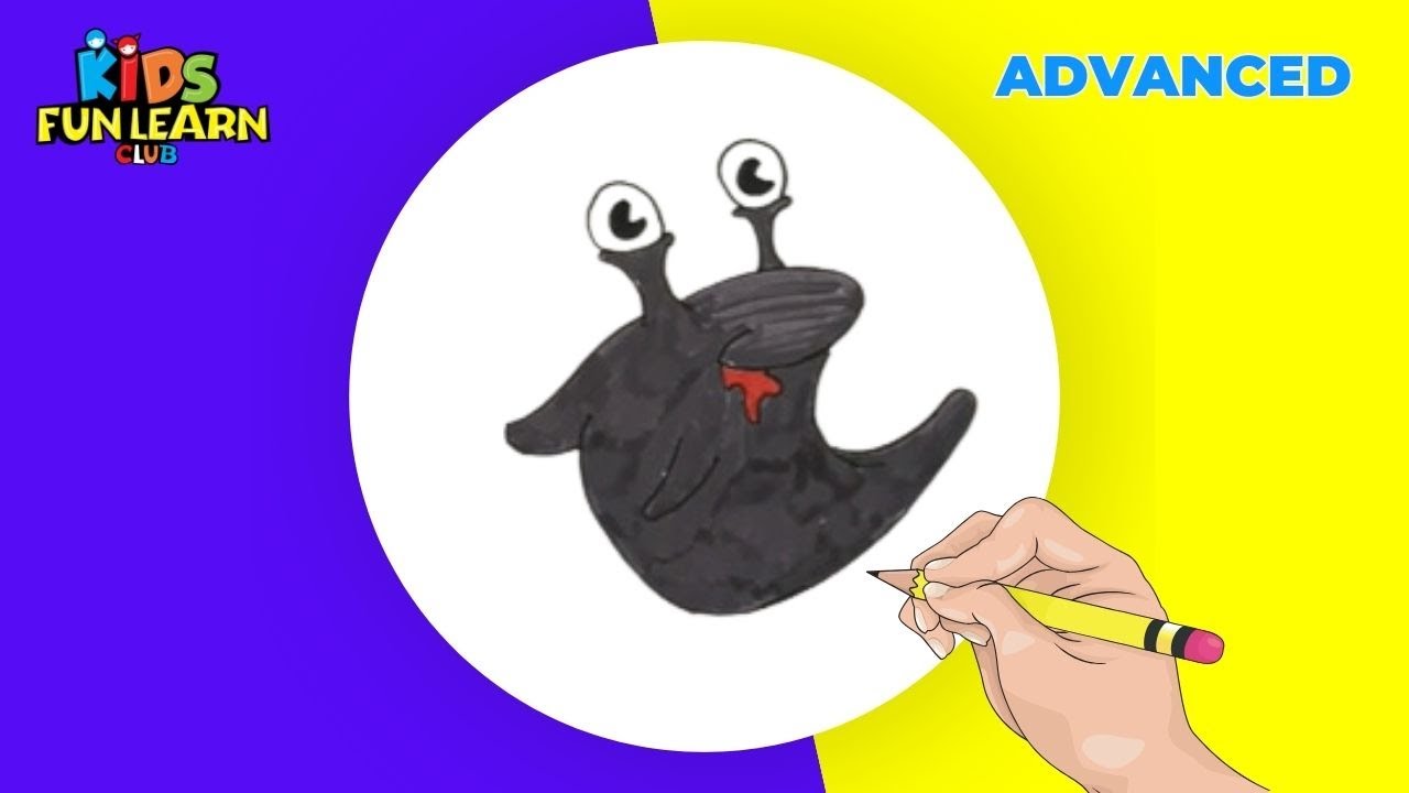 How to Draw Slogoman Mr Crainer Jelly | Drawing Crainer, Slogoman, and Jelly's