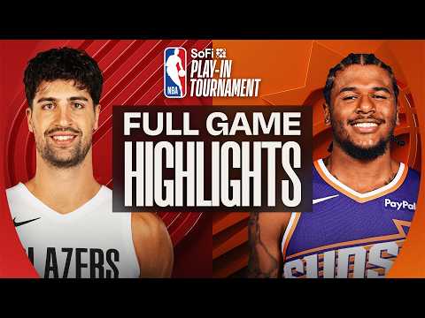 TRAIL BLAZERS at SUNS | SoFi Play-In Tournament | FULL GAME HIGHLIGHTS | April 14, 2026