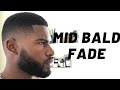 MID BALD FADE HAIRCUT TUTORIAL LEARN THIS FADE IN 5 MINUTES
