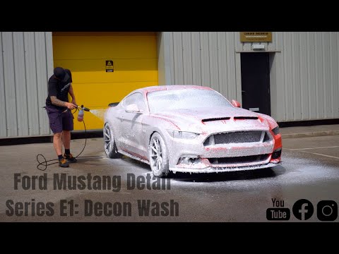 Ford Mustang Detail Series E2: Decon Wash