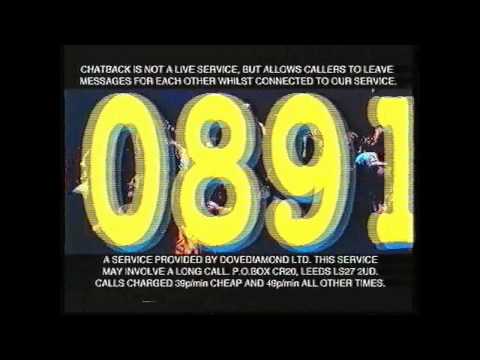 Chatback 0891 50 50 50 Commercial (1995, UK)