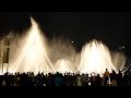 The Dubai fountain, Baba Yetu 2013 