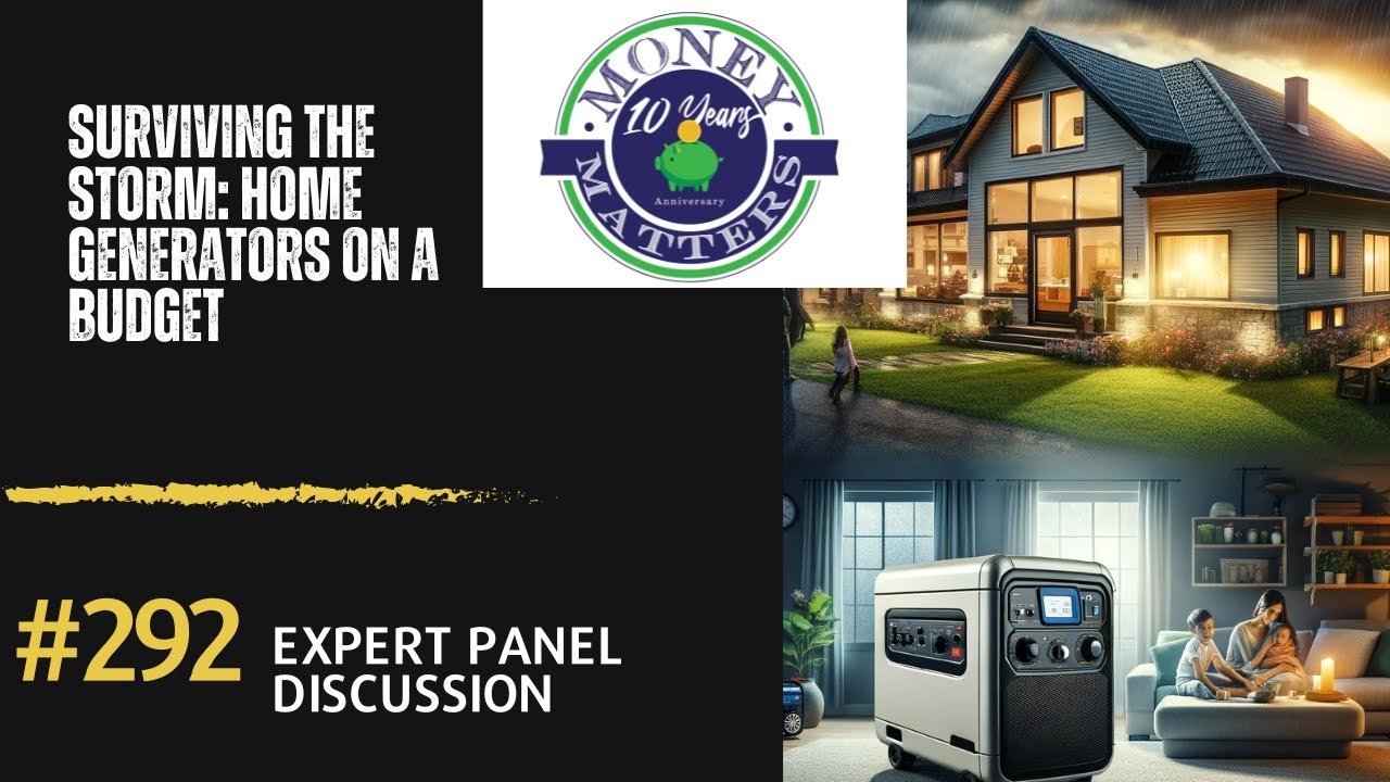 Money Matters 292-Surviving the Storm: Home Generators on a Budget