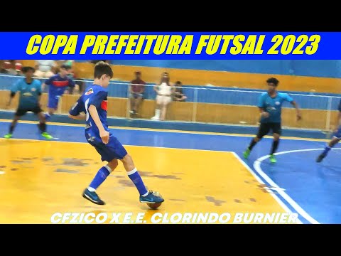 FUTSHOW - CFZICO X E.E. CLORINDO BURNIER - 2' TEMPO - COPA PREFEITURA DE FUTSAL 2023