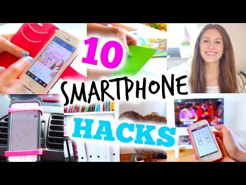 10 Smartphone LIFE HACKS, die ihr kennen müsst! | BarbieLovesLipsticks Video