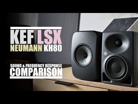 KEF LSX  vs  Neumann KH80 DSP  ||  Sound & Frequency Response Comparison