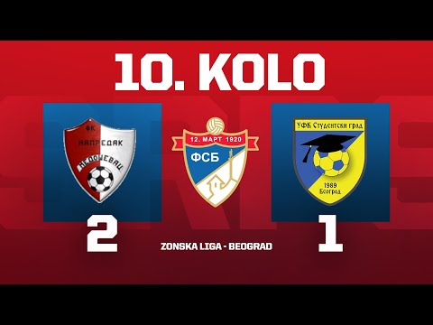 NAPREDAK - STUDENTSKI GRAD (25.10. 2025.) Zonska liga Beograd, 10. Kolo