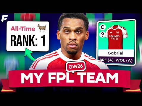 FPL GW26 TEAM SELECTION ✅ #1 MANAGER! 🏆 TRIPLE CAPTAIN?