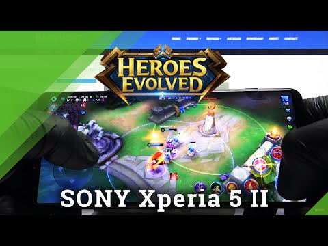 How Evolved Heroes Works on Sony Xperia 5 II – Game Test