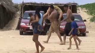 preview picture of video 'borracha en la playa de caimare chico (venezuela)'
