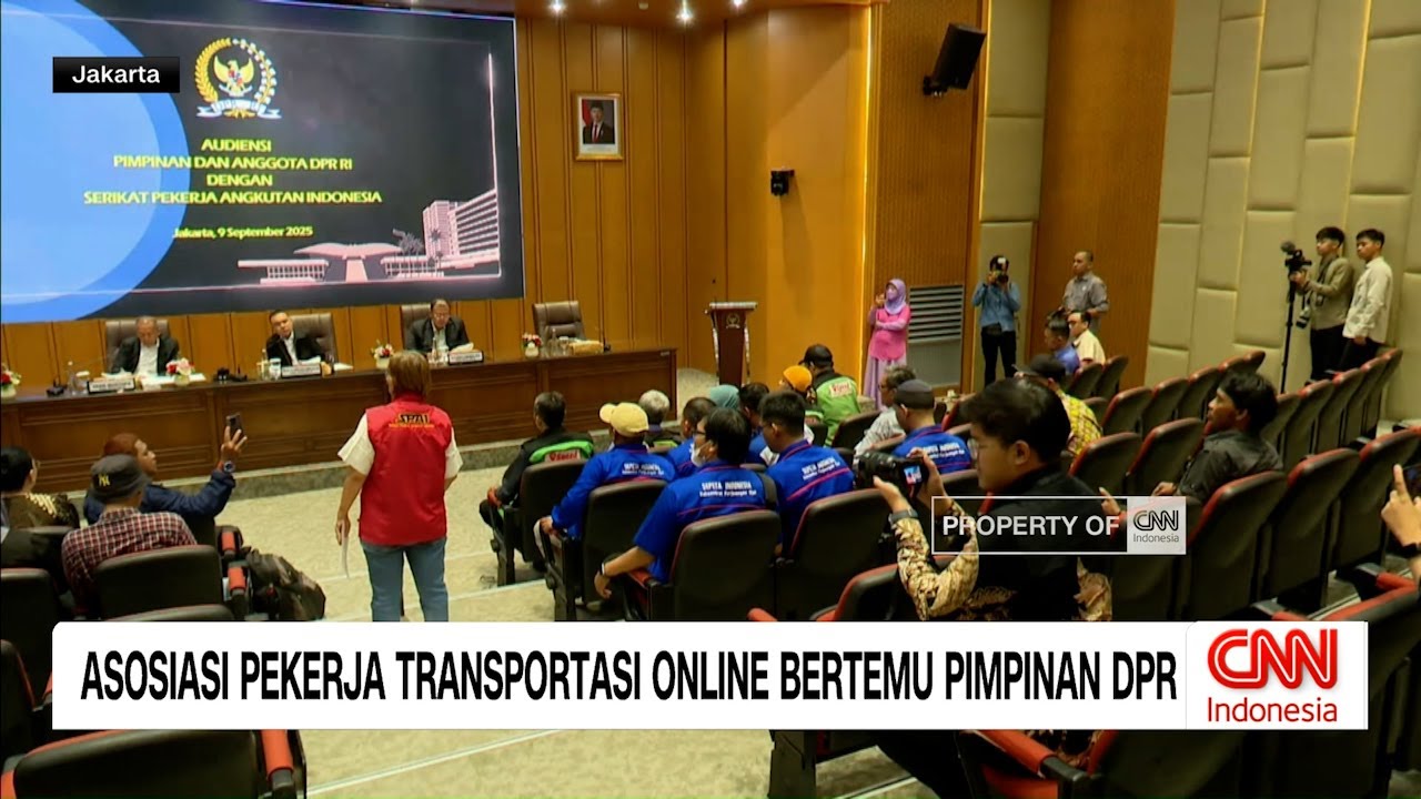 Asosiasi Pekerja Transportasi Online Bertemu DPR