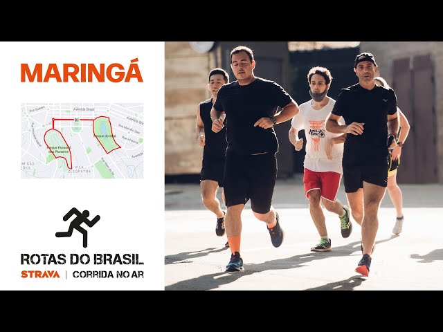 CORRI no PULMÃO de Maringá!