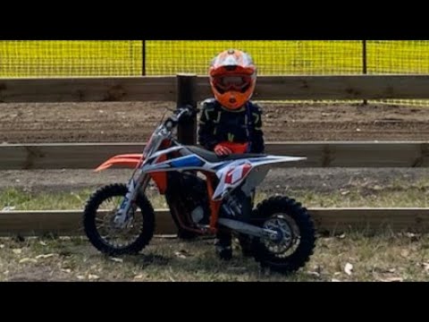 Five year old Mason's first ride at The Bud