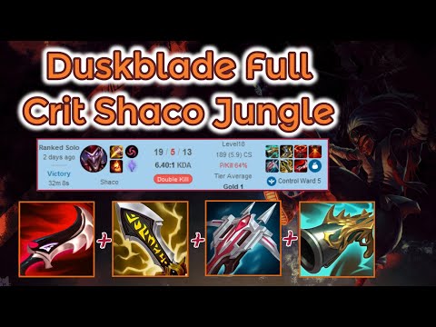 Oneshot Shaco Jungle - Lethal Shaco Ranked  [League of Legends] Full Gameplay - Infernal Shaco