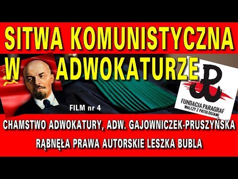 Chamstwo w adwokaturze, adw. Katarzyna Gajowniczek-Pruszyńska rąbnęła prawa autorskie Leszka Bubla