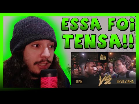 (CLIMA TENSO) GINE X DEVILZINHA - SEGUNDA FASE - BATALHA DO COLISEU - EDIÇÃO 84 | REACT BAUEB