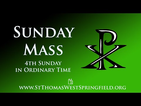 Sunday Mass February 1, 2026