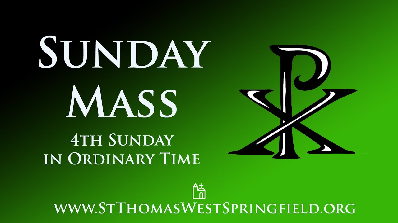 Sunday Mass February 1, 2026