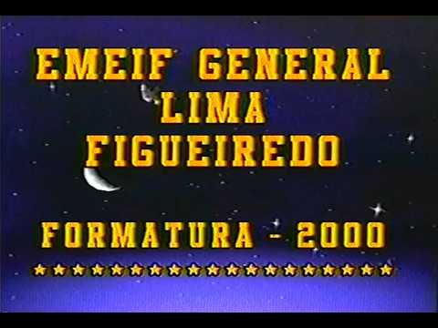 Formatura do Pré da escola EMEIF General Lima Figueiredo Bilac - SP no ano 2000