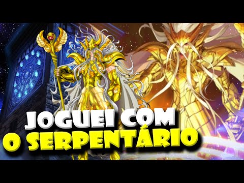 JOGUEI COM SERPENTARIOS O 13º CAVALEIROS UM DOS MAIS FORTE - Saint Seiya : Awakening