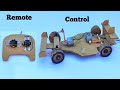 How To Make A F1 RC Cardboard Car And Remote Remote Control Car