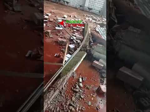 Fuerte Temporal en Colonia Aurora Misiones #coloniaaurora