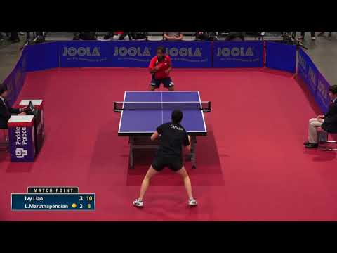 North American Youth Olympic Games Qualification - Ivy Liao v L. Maruthapandian (Final Game)